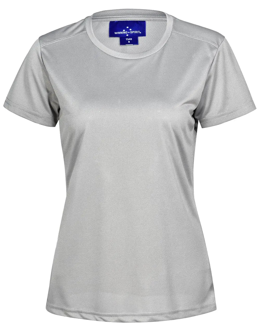Ladies Rapid Cool TM Ultra Light Tee Shirt TS40 Casual Wear Winning Spirit Silver Grey 6